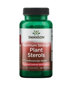 Swanson - Maximal styrka CardioAid växtsteroler + 60 kapslar
