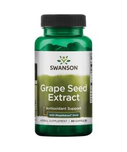Swanson - MegaNatural Gold vindruvsfröextrakt + 60 kapslar