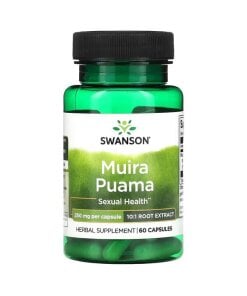 Swanson - Muira Puama 250 mg (10:1 extrakt) + 60 kapslar