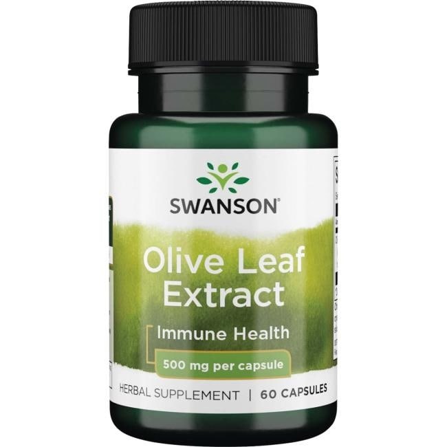 Swanson - Olivbladsextrakt + 500 mg
