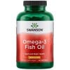 Swanson - Omega-3 fiskolja citron-smak + 150 mjukgelkapslar
