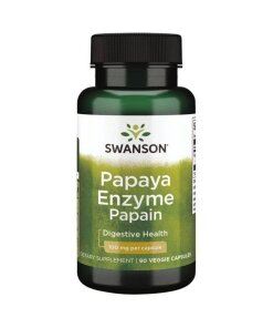 Swanson - Papayaenzym 100 mg + 90 Vcaps