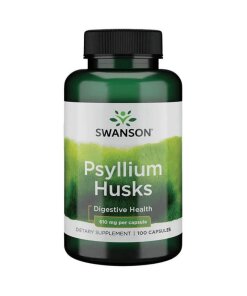 Swanson - Psylliumfröskal + 610 mg