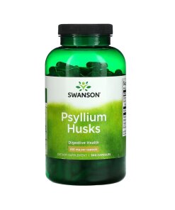 Swanson - Psylliumfröskal + 610 mg