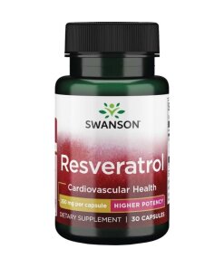 Swanson - Resveratrol 250 mg + 30 kapslar