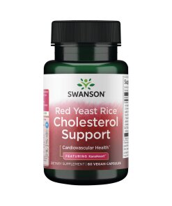 Swanson - Röd jäst ris Kolesterolstöd + 60 Vcaps