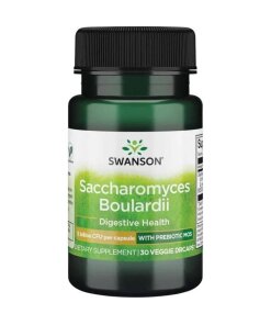 Swanson - Saccharomyces boulardii + 30 kapslar