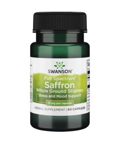 Swanson - Saffran i fullt spektrum 15 mg + 60 kapslar