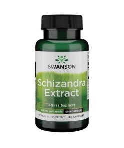Swanson - Schisandraextrakt 500 mg + 60 kapslar