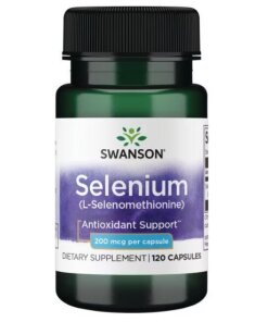 Swanson - Selen 200 µg + 120 kapslar