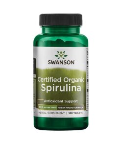 Swanson - Spirulina tabletter + 180 stycken