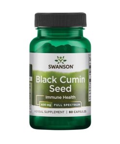 Swanson - Svartkumminfrö 400 mg + 60 kapslar