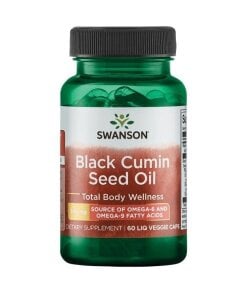 Swanson - Svartkumminfröolja + 500 mg