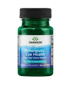 Swanson - Synergistisk ögonhälsa med lutein och zeaxantin + 60 mjuka kapslar