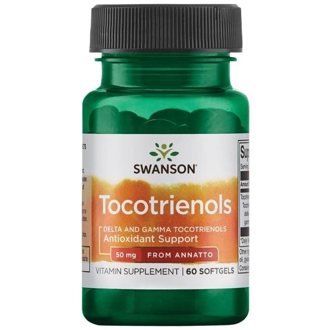 Swanson - Tocotrienoler 50 mg + 60 mjuka gelkapslar