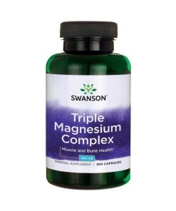 Swanson - Trefaldigt magnesiumkomplex 400 mg + 300 kapslar
