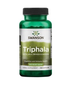 Swanson - Triphala 500 mg + 100 kapslar