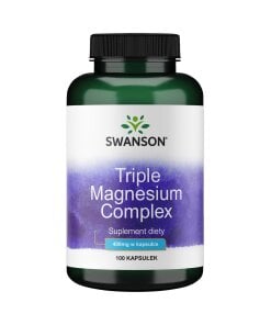 Swanson - Trippel magnesiumkomplex + 100 kapslar