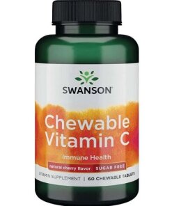 Swanson - Tuggtabletter med C-vitamin