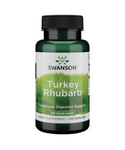 Swanson - Turkisk rabarber + 100 kapslar