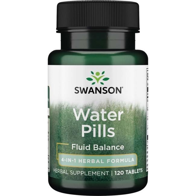 Swanson - Vätskedrivande tabletter + 120 tabletter