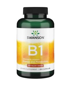 Swanson - Vitamin B-1 (tiamin) 100 mg