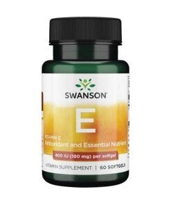 Swanson - Vitamin E 400 IE + 60 kapslar