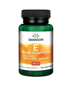 Swanson - Vitamin E blandade tokoferoler 400 IE + 100 mjuka kapslar