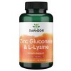 Swanson - Zinkglukonat och L-lysin + 90 Vcaps
