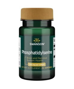 Swanson - fosfatidylserin 100 mg + 30 mjuka kapslar
