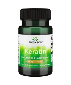 Swanson - keratin + 50 mg / 60 kapslar