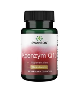 Swanson - koenzym Q10 + 100 mg