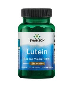 Swanson - lutein 40 mg + 60 mjuka gelkapslar