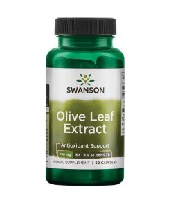 Swanson - olivbladsextrakt extrastark 750 mg + 60 kapslar
