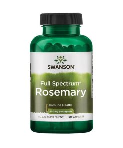 Swanson - rosmarin 400 mg + 90 kapslar