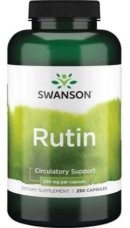 Swanson - rutin 250 mg + 250 kapslar