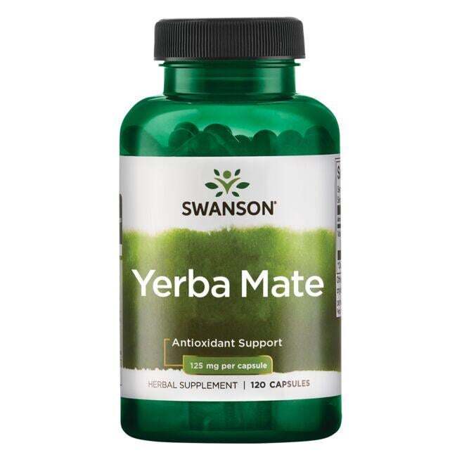 Swanson - yerba mate + 125 mg