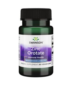 Swanson - zinkorotat + 60 kapslar