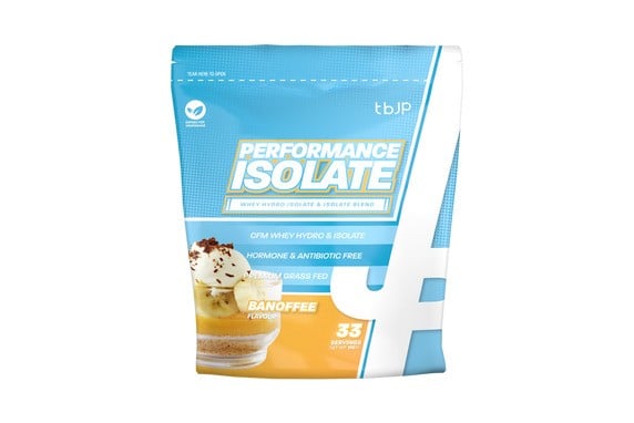 Trained by JP - Performance Isolat Banoffee + 1000 g