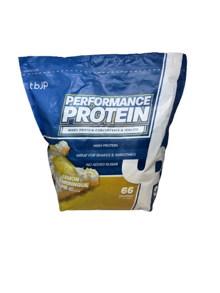 Trained by JP - Prestandaprotein Citronmarängpaj + 2000g