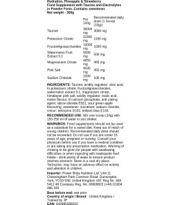 Trained by JP - Vätskeersättning rosa lemonad + 300 g