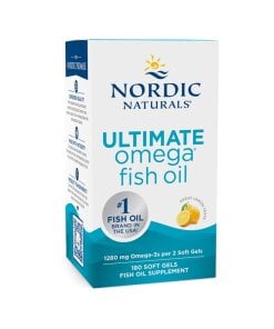 Ultimate Omega 1280 mg Citron – 180 softgels