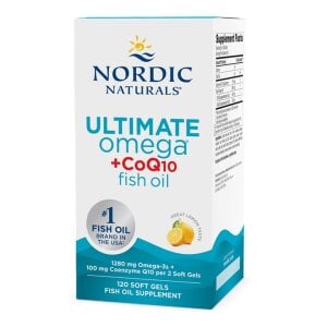 Ultimate Omega + CoQ10 1280mg – 120 Softgels