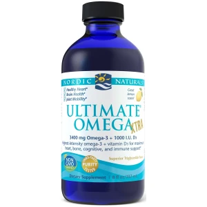 Ultimate Omega - Xtra Citron-smak 3400 mg + 237 ml