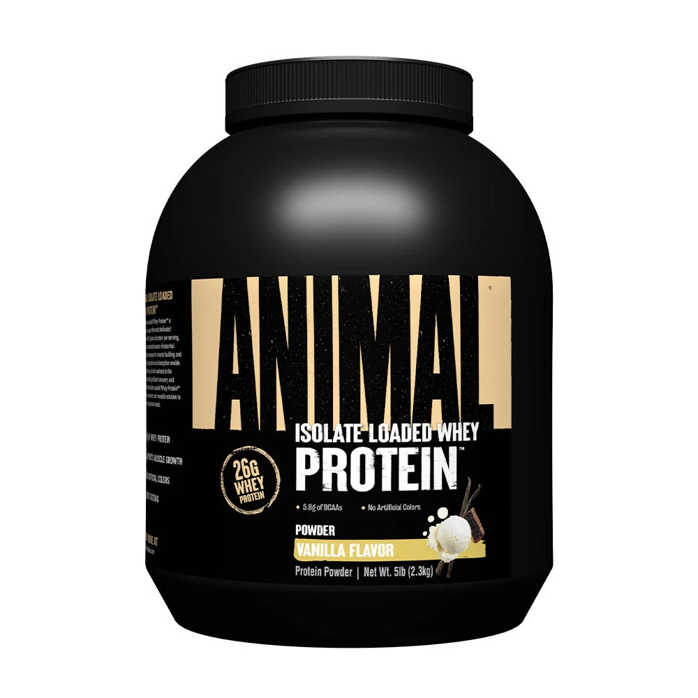 Universal Nutrition - Animal vassleprotein vaniljsmak + 2.3 kg
