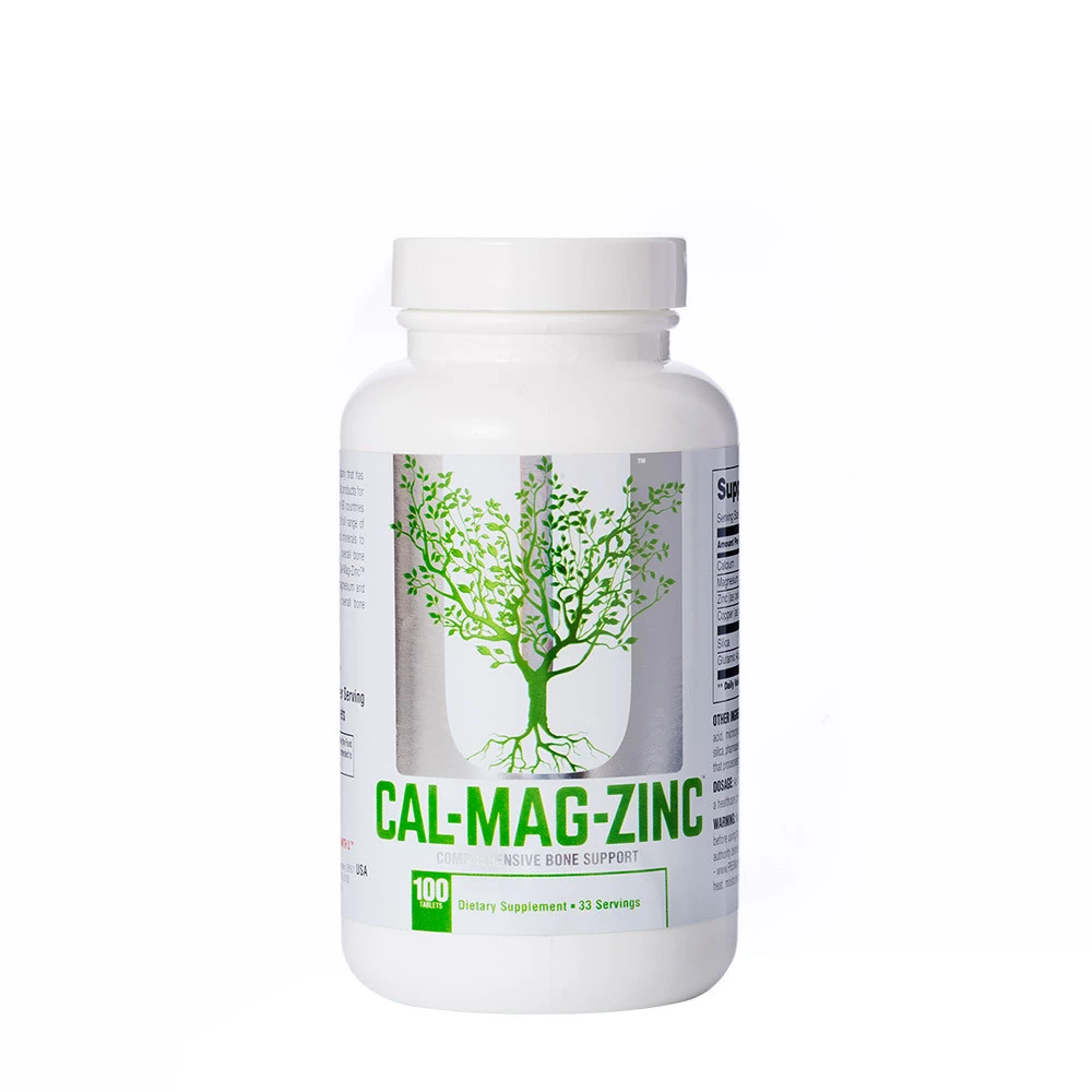 Universal Nutrition - Kalcium Zink Magnesium Plus Koppar + 100 tabletter