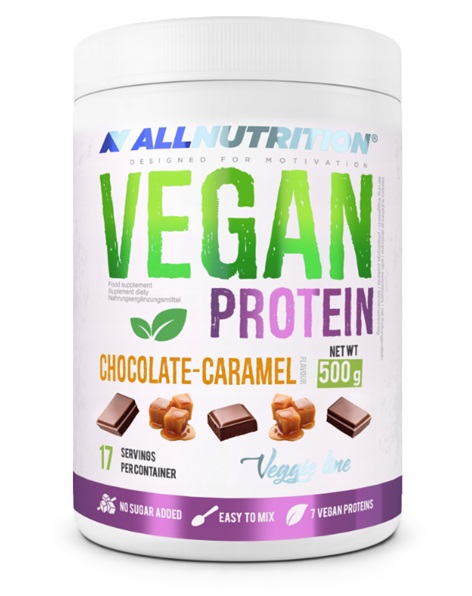 Vegan Protein - Chokladkaramell + 500 g
