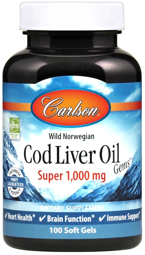 Vild Norsk Torskleverolja Gems