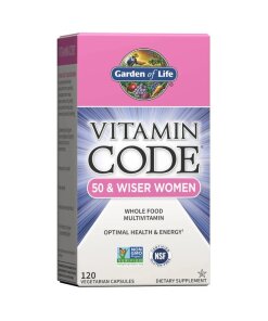 Vitamin Code - 50 & Wiser Kvinnor + 120 vegetariska kapslar