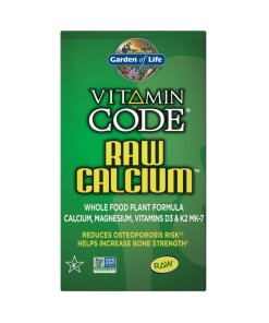 Vitamin Code Raw Calcium – 60 Vegetabiliska Kapslar